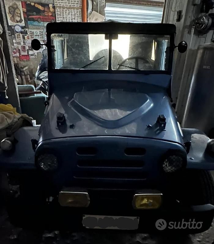 Blu Usata 1960 Fiat Campagnola Cabrio | 4000 € - Immagine 1/4