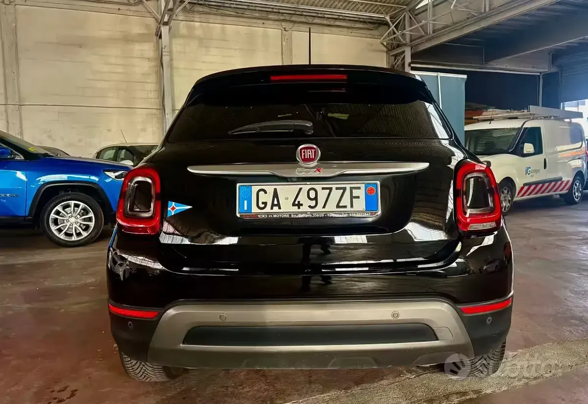 Usata Fiat 500X Cross 120 CV (88 kW) 2019 Nero SUV