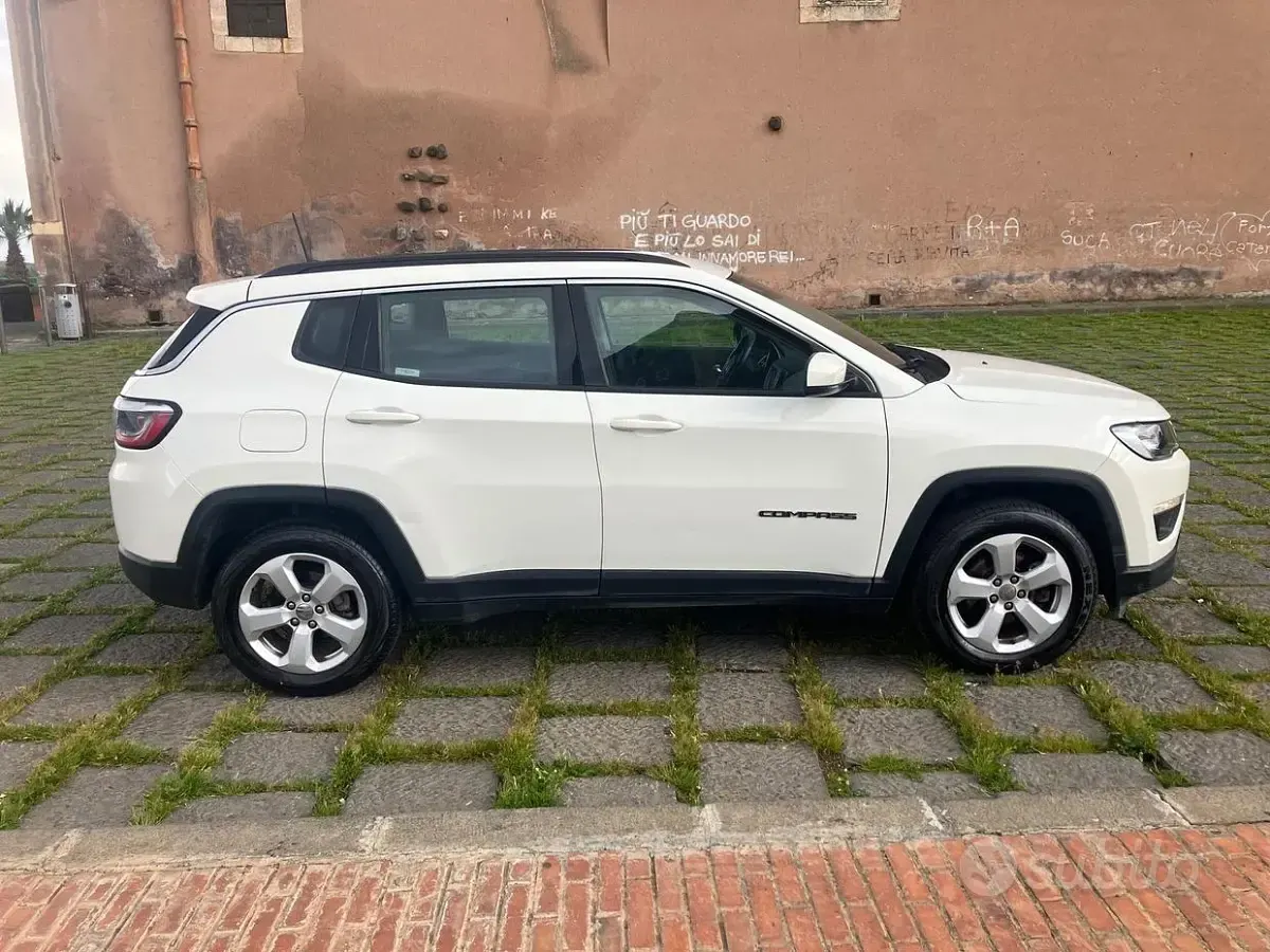 Usata Jeep Compass Longitude 120 CV (88 kW) 2018 Bianco SUV