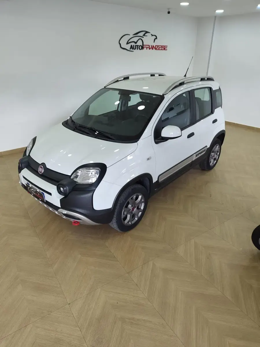 Usata Fiat Panda 4x4 S 84 CV (61 kW) 2019 Bianco Utilitaria