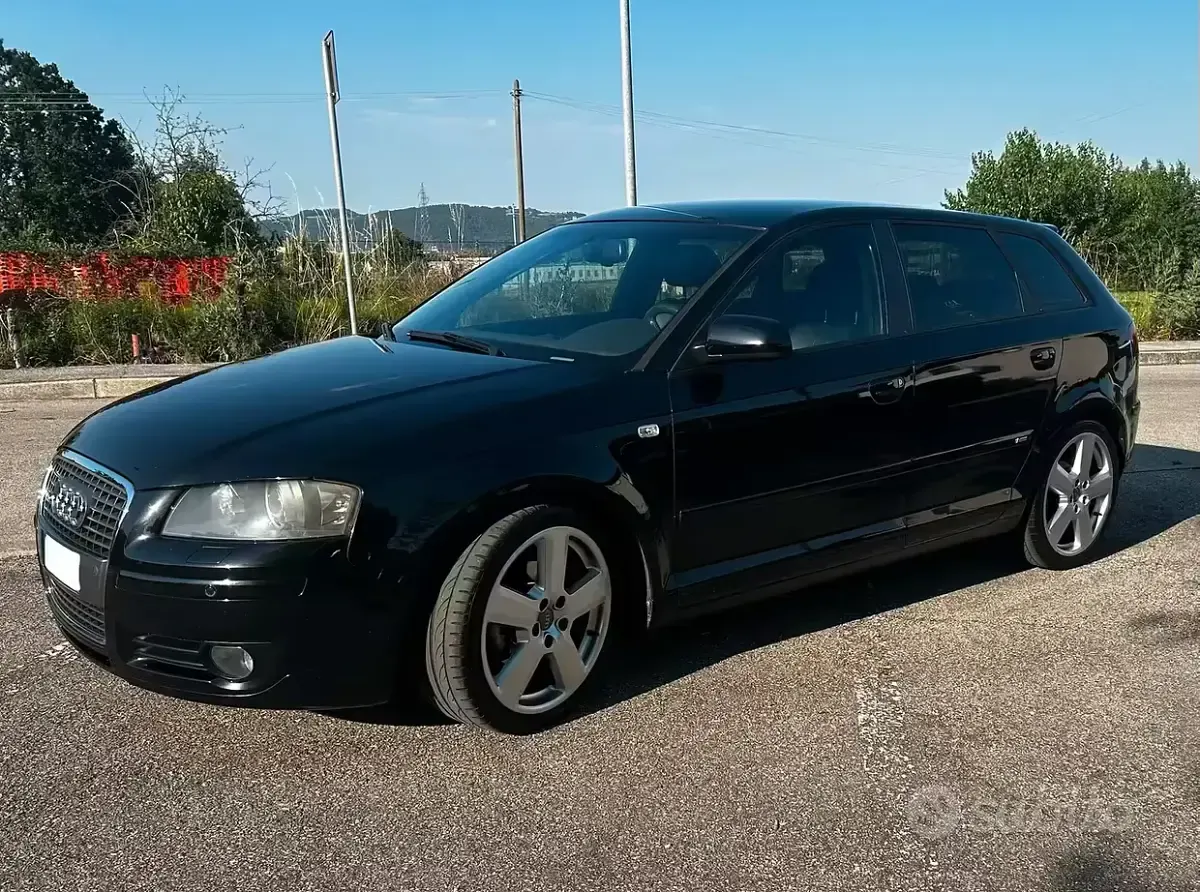 Usata Audi A3 Ambition 140 CV (102 kW) 2006 Nero Utilitaria