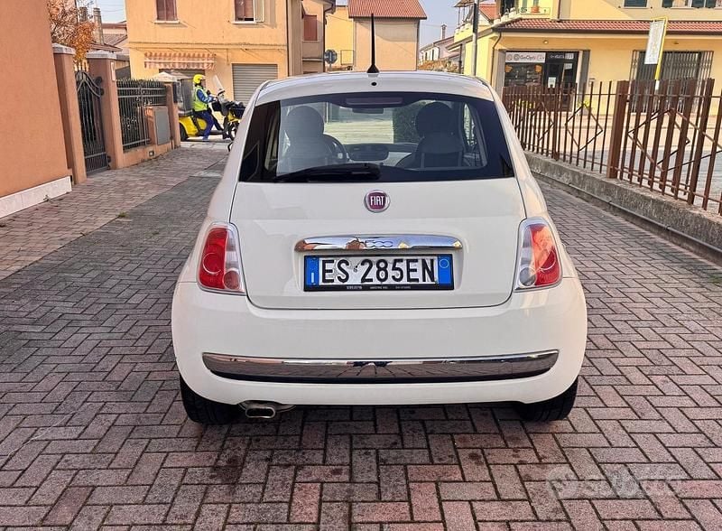 Usata Fiat 500 Lounge 69 CV (50 kW) 2013 Bianco Berlina