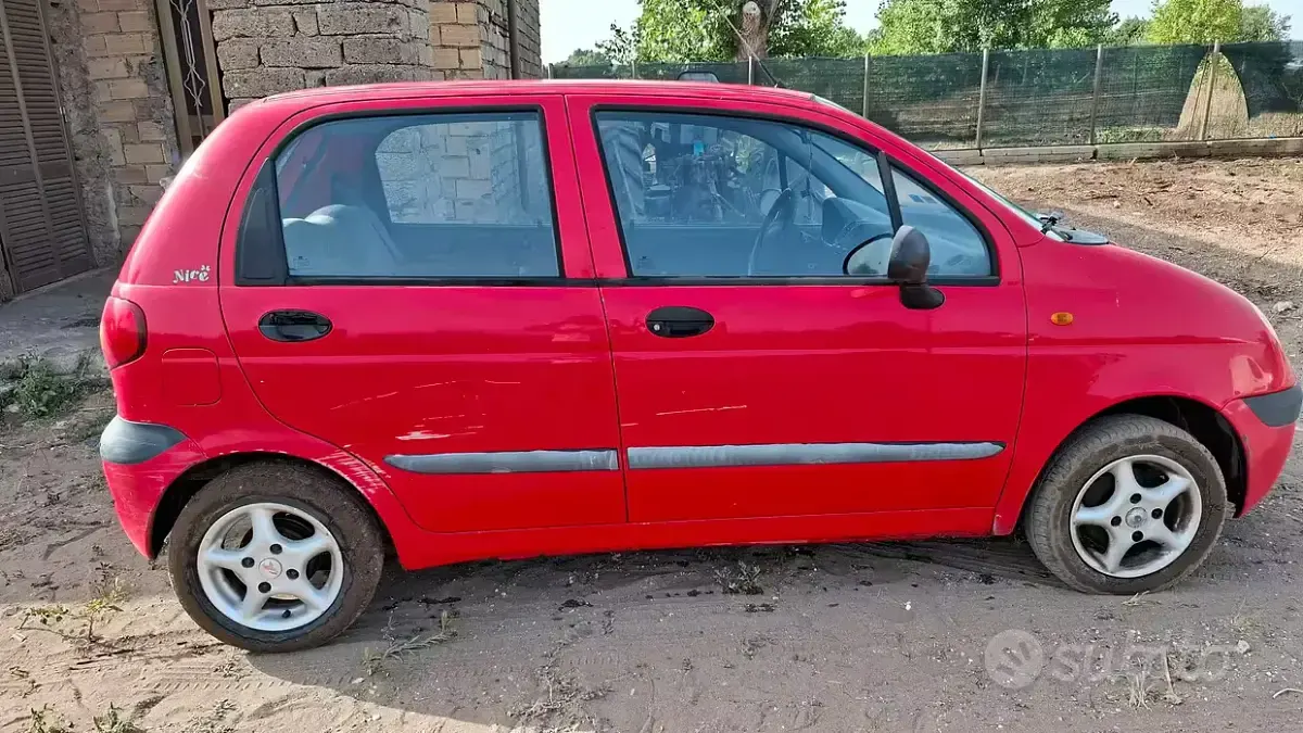 Usata Chevrolet Matiz 51 CV (37 kW) 2005 Rosso Utilitaria