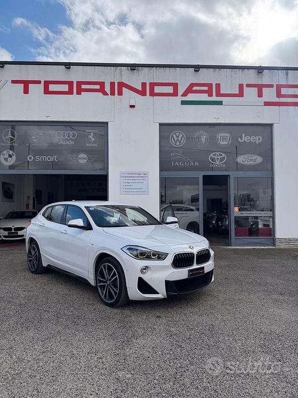 Usata BMW X2 M Sport 115 CV (84 kW) 2019 Bianco SUV