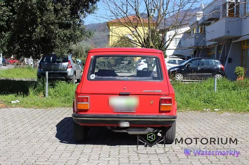 Usata Autobianchi A112 1970 Rosso Utilitaria