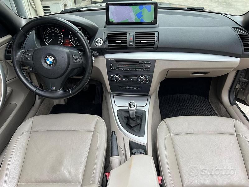 Usata BMW 118 Cabriolet 143 CV (105 kW) 2008 Grigio Cabrio
