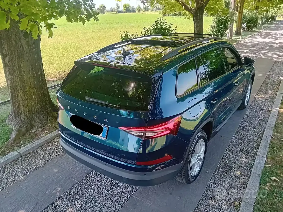 Usata Skoda Kodiaq Executive 150 CV (110 kW) 2022 Bluazzurro SUV