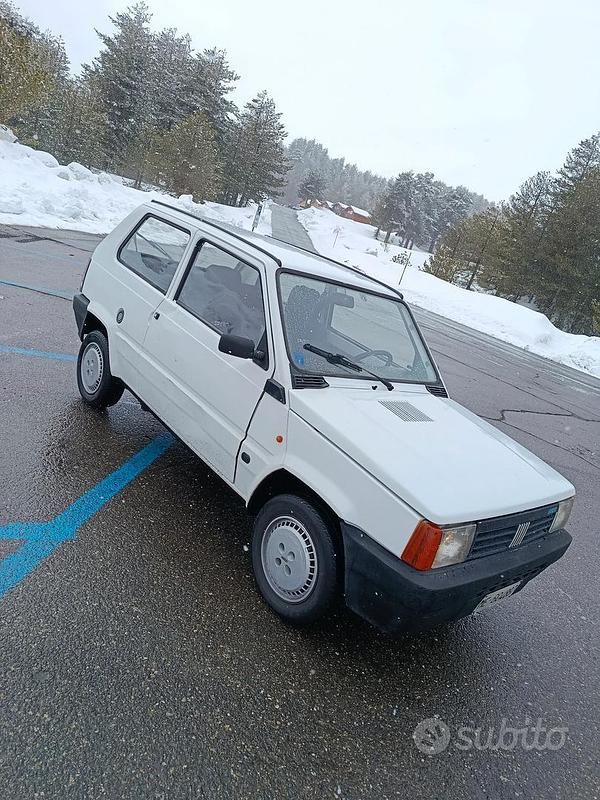 Usata Fiat Panda 1990 Bianco Utilitaria