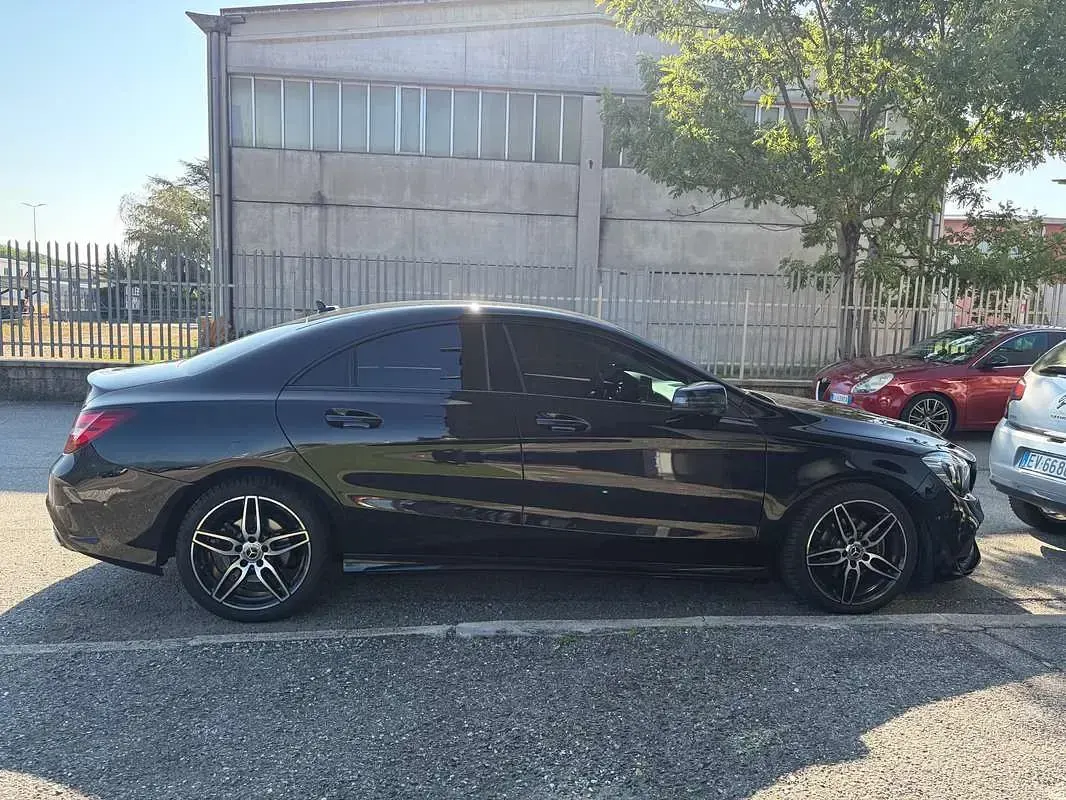 Usata Mercedes CLA200 Premium 136 CV (100 kW) 2018 Nero Coupé