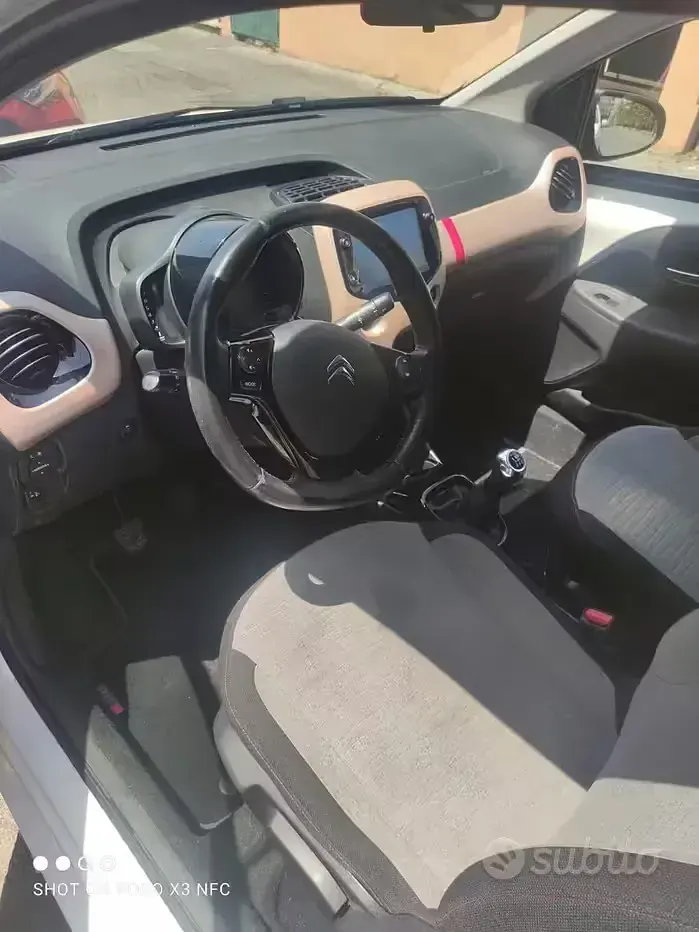 Usata Citroën C1 68 CV (50 kW) 2018 Bianco Utilitaria