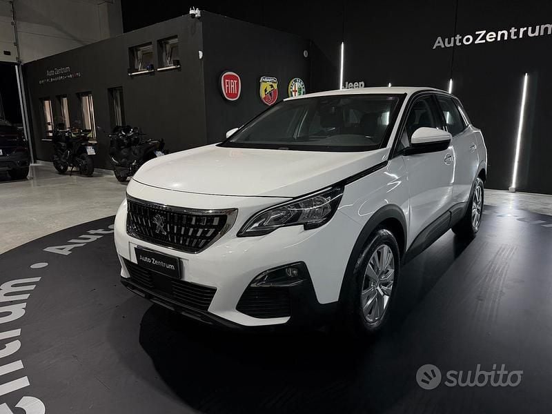 Usata Peugeot 3008 Allure 131 CV (96 kW) 2020 Bianco Berlina