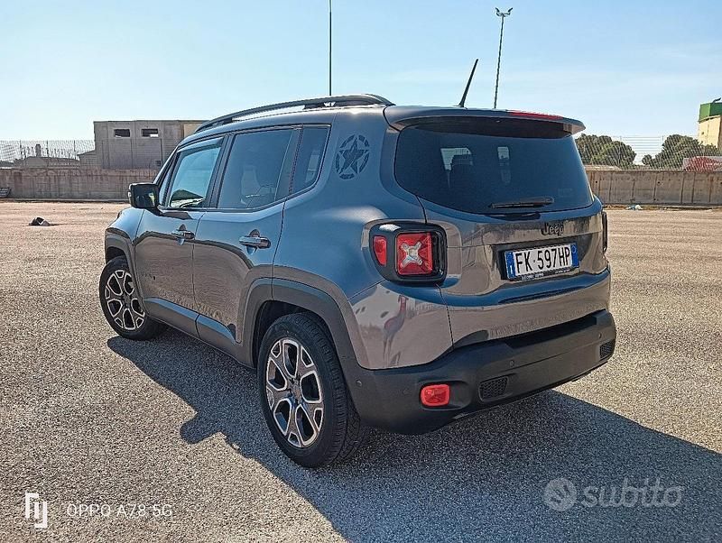 Usata Jeep Renegade 120 CV (88 kW) 2017 Grigio SUV