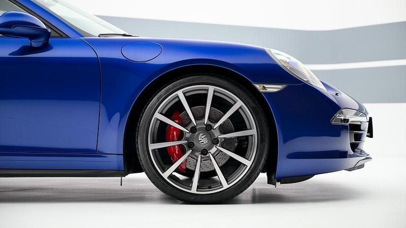 Usata Porsche 911 Carrera 4S 399 CV (293 kW) 2013 Blu acqua