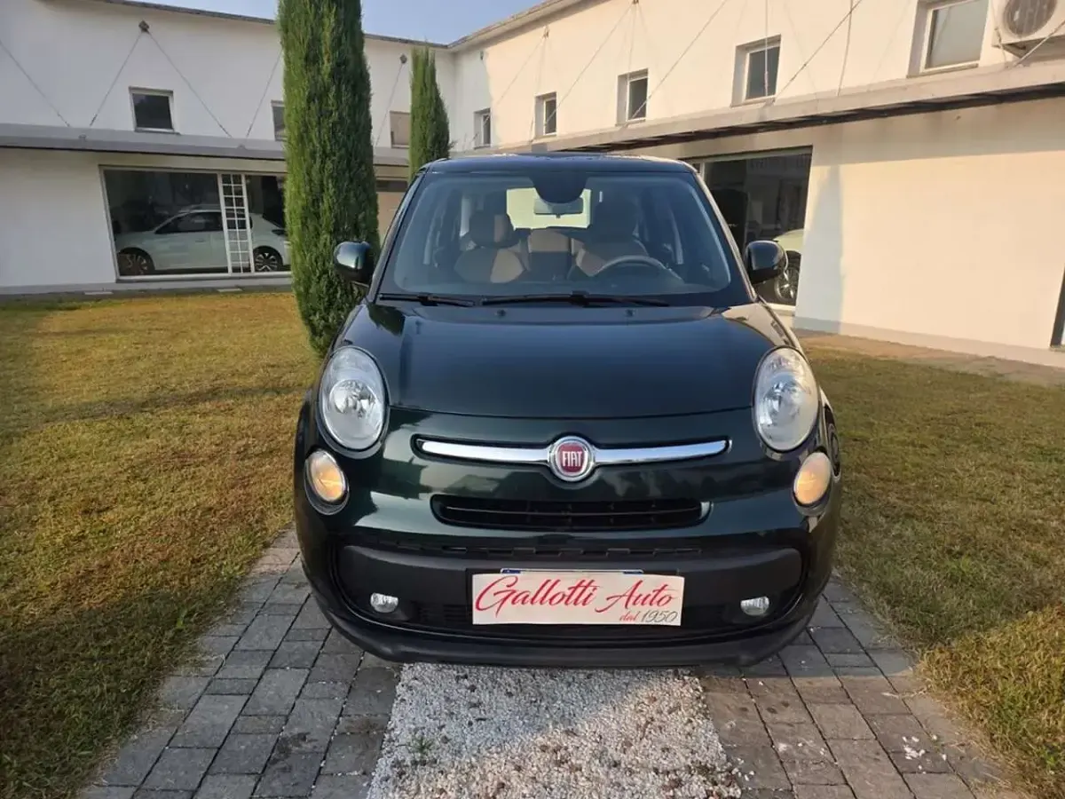Usata Fiat 500L Lounge 95 CV (69 kW) 2015 Verde Monovolume