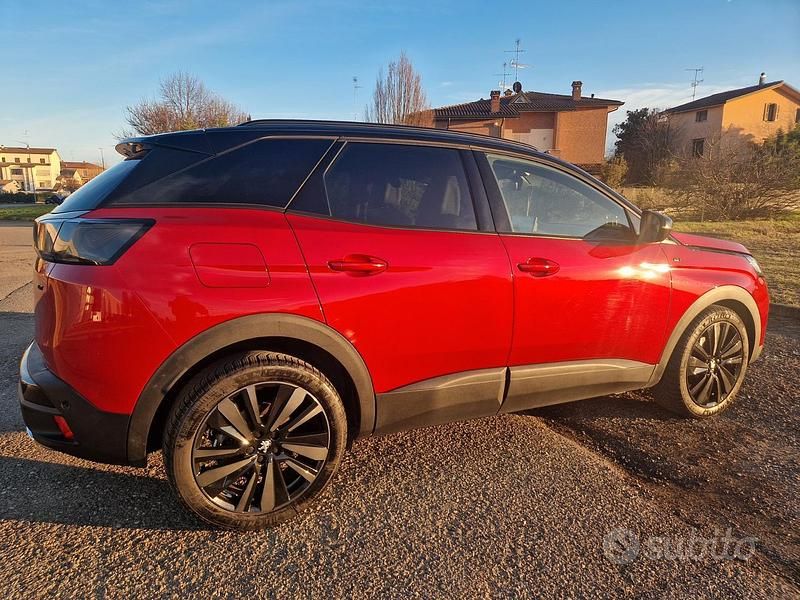 Usata Peugeot 3008 GT 131 CV (96 kW) 2021 Rosso SUV
