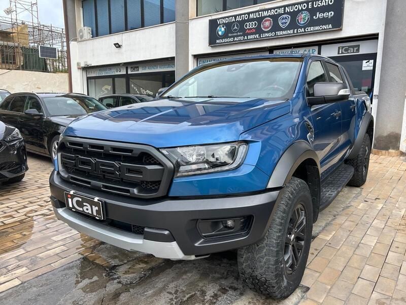 Usata Ford Ranger Raptor 213 CV (156 kW) 2022 Blu Pick-up