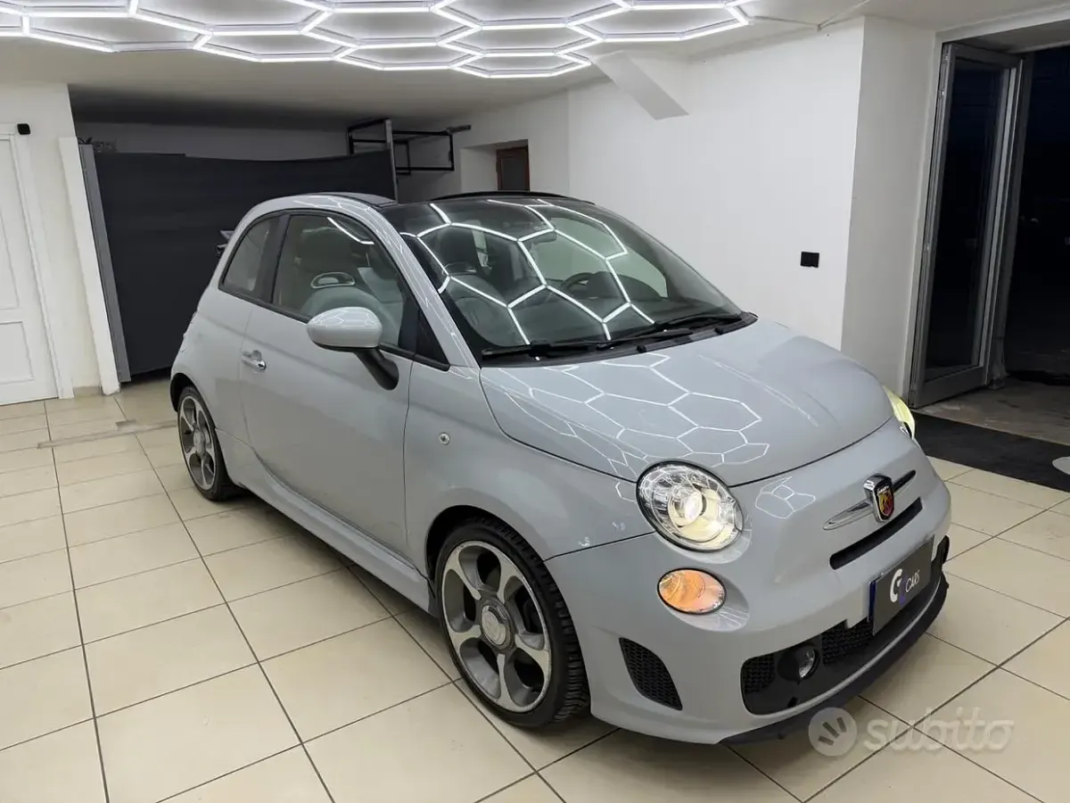 Usata Abarth 500C 140 CV (102 kW) 2012 Grigio Cabrio