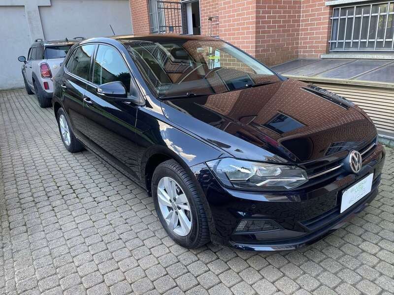 Usata VW Polo 95 CV (69 kW) 2020 Nero Utilitaria