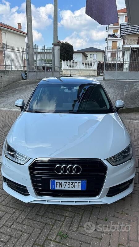 Usata Audi A1 S-Line 90 CV (66 kW) 2018 Bianco Utilitaria