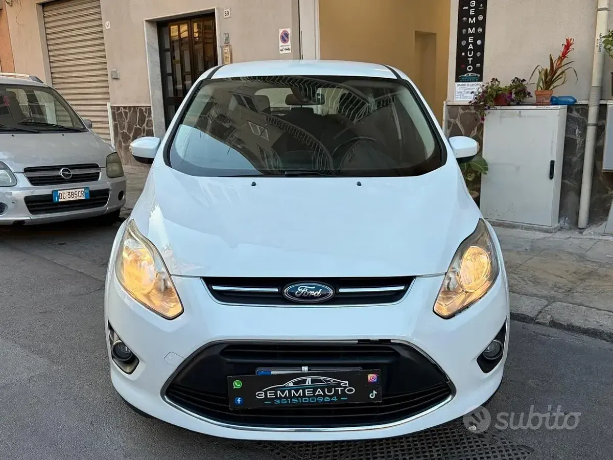 Usata Ford C-MAX 116 CV (85 kW) 2013 Bianco Monovolume