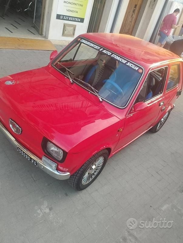 Usata Fiat 126 23 CV (16 kW) 1982 Rosso Utilitaria