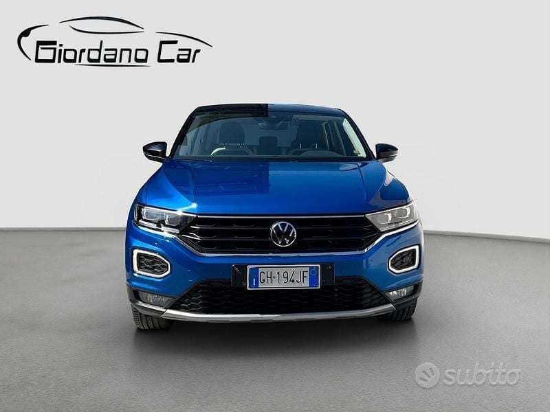 Usata VW T-Roc Advance 150 CV (110 kW) 2021 Blu SUV