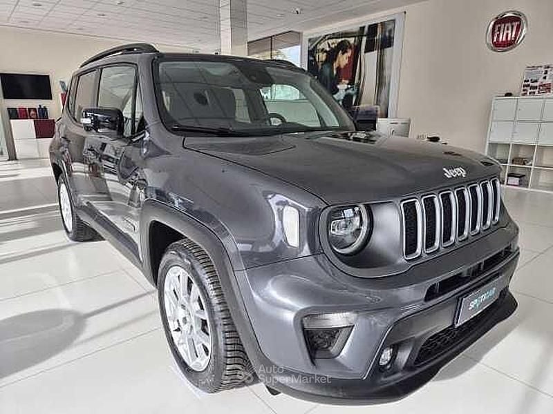 Usata Jeep Renegade Limited 131 CV (96 kW) 2022 Gray SUV