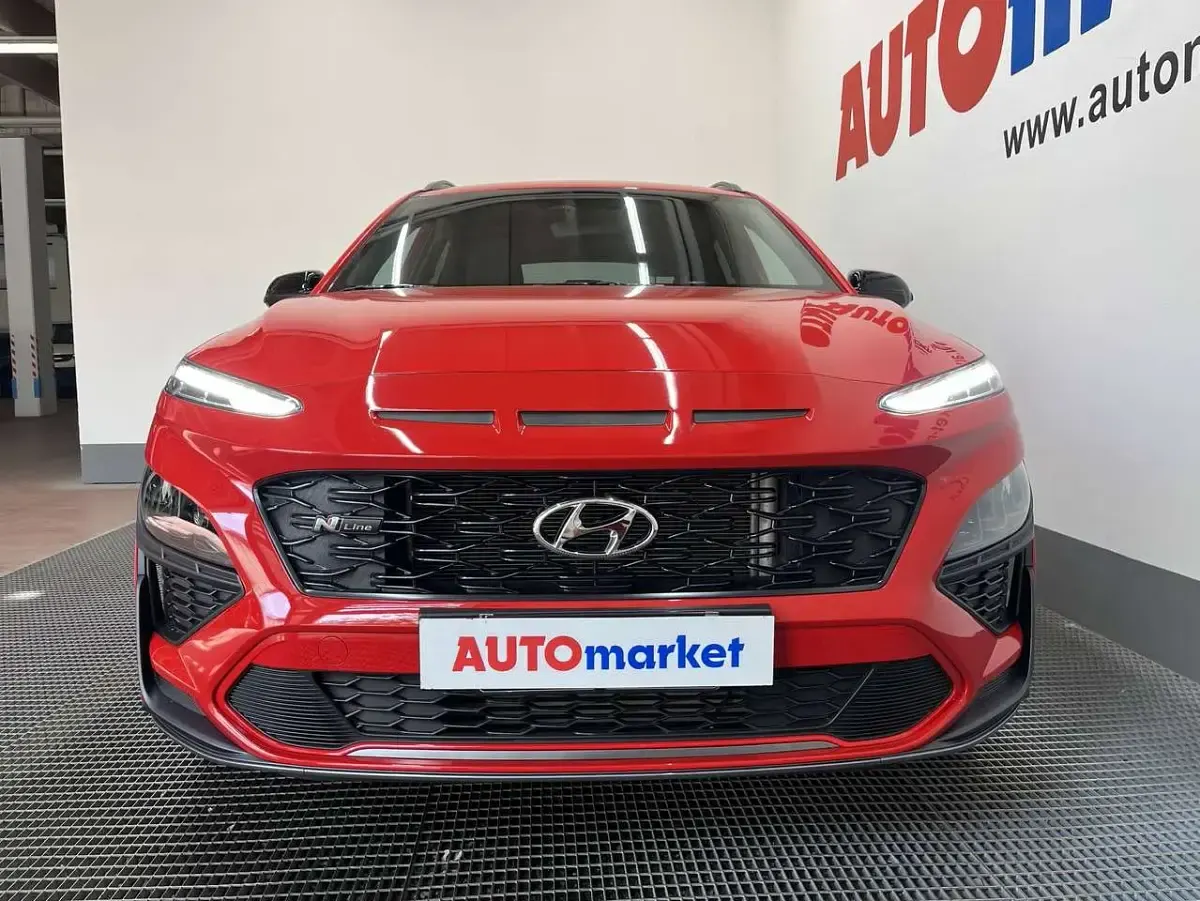Usata Hyundai Kona N Line 199 CV (146 kW) 2022 Rosso SUV