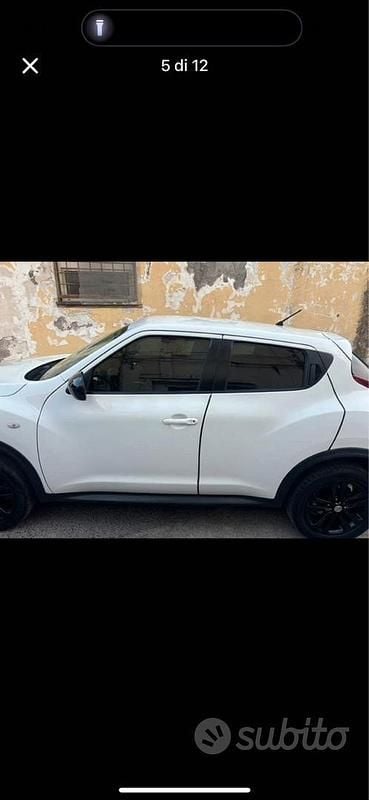 Usata Nissan Juke 110 CV (80 kW) 2010 Bianco SUV