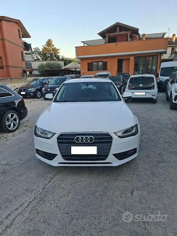 Begagnad Audi A4 150 HK (110 kW) 2015 Vit Kombi