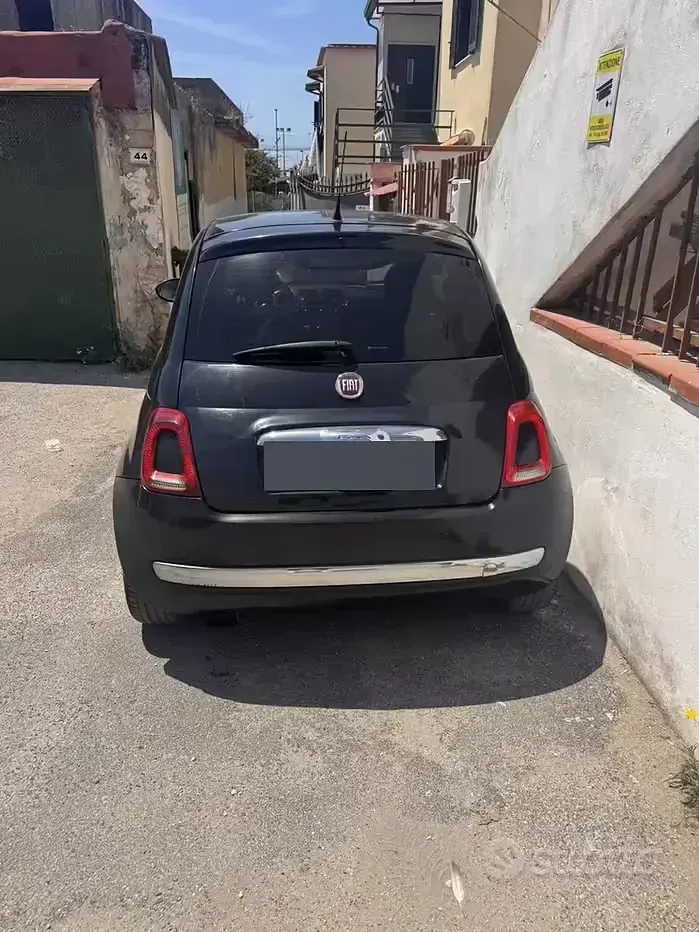 Usata Fiat 500 75 CV (55 kW) 2007 Nero Berlina