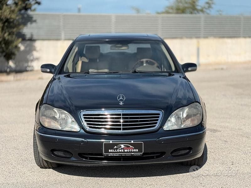 Usata Mercedes S320 197 CV (144 kW) 2002 Blu/azzurro Berlina