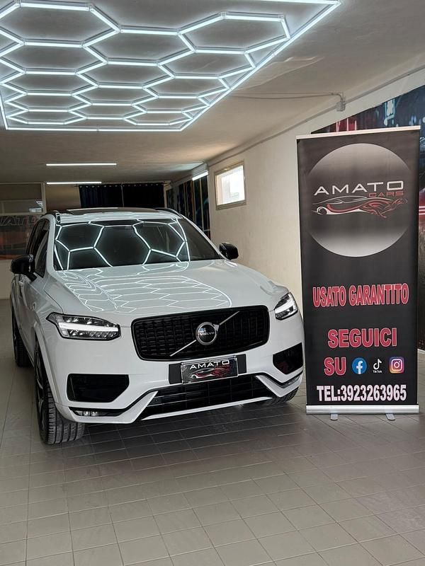 Usata Volvo XC90 R-Design 235 CV (172 kW) 2021 Bianco SUV