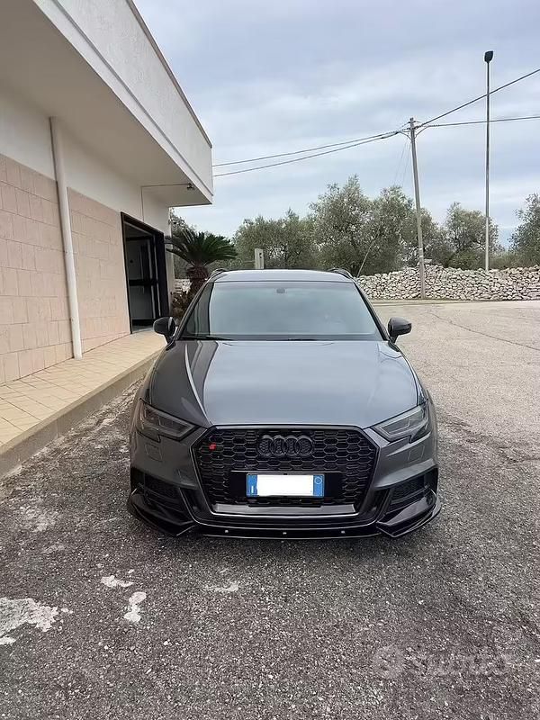 Usata Audi A3 300 CV (220 kW) 2019 Grigio Berlina