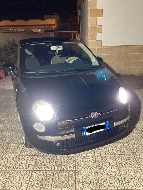 Usata Fiat 500 95 CV (69 kW) 2012 Nero Berlina