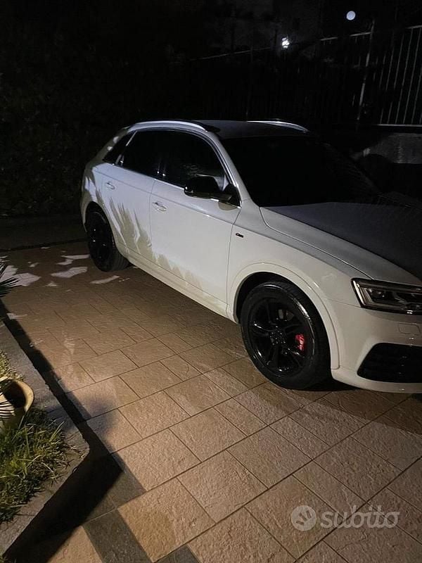 Usata Audi Q3 S-Line 150 CV (110 kW) 2018 Bianco SUV