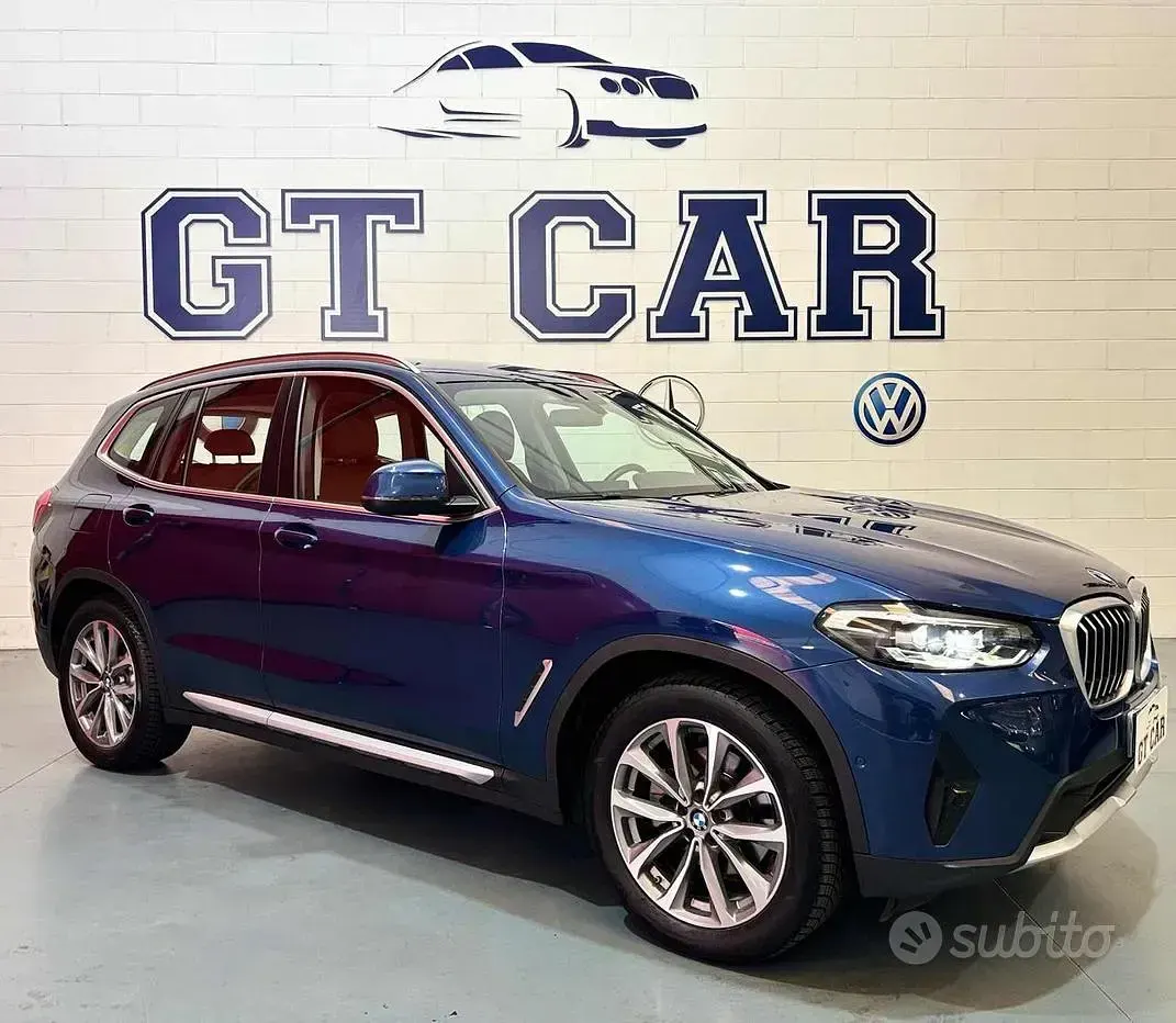 Usata BMW X3 xLine 190 CV (139 kW) 2022 Bluazzurro SUV