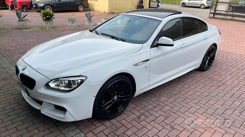 Usata BMW 640 M Sport 313 CV (230 kW) 2014 Bianco Coupé
