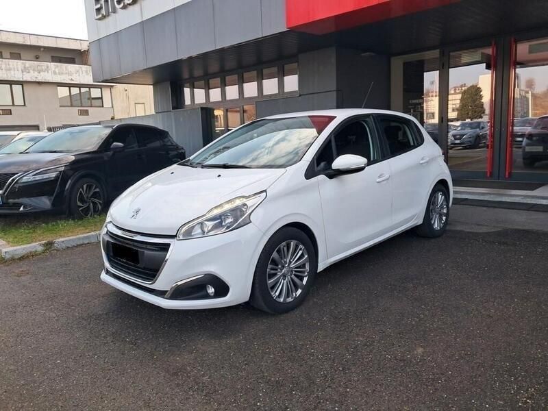 Usata Peugeot 208 Active 75 CV (55 kW) 2017 Bianco Utilitaria