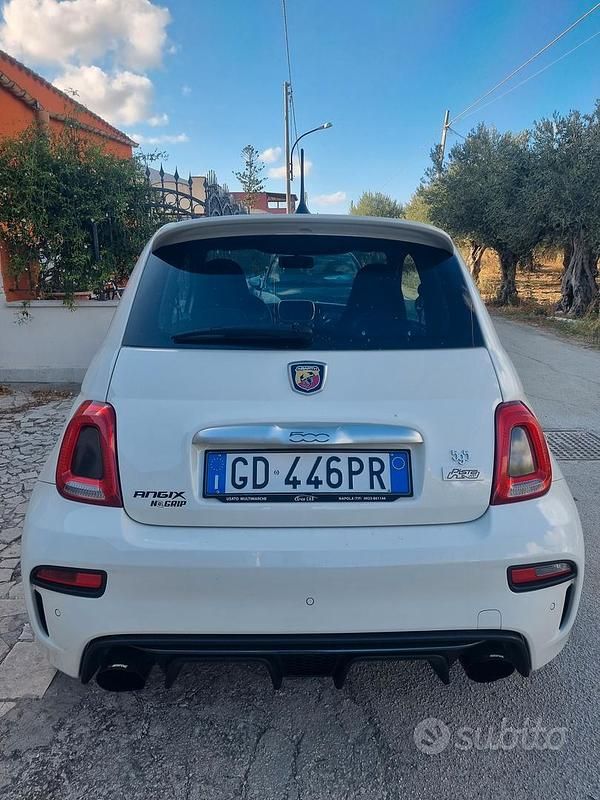 Usata Abarth 595 160 CV (117 kW) 2018 Bianco Utilitaria