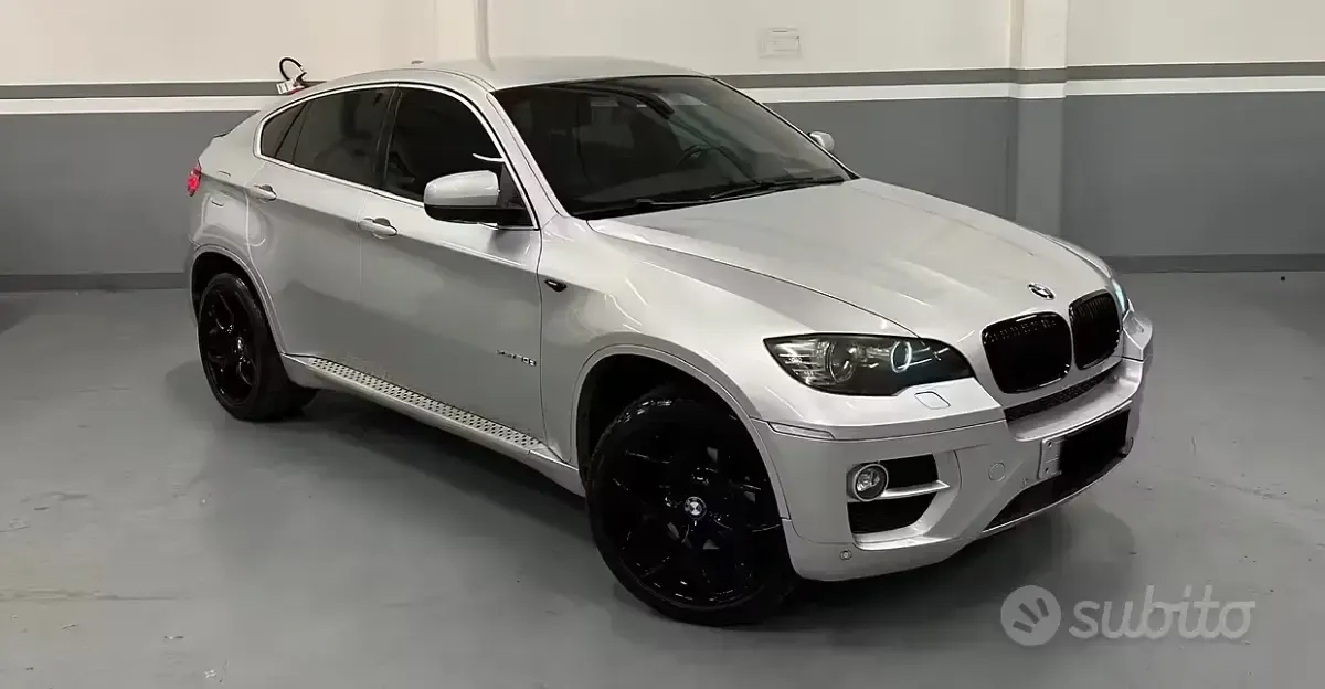 Usata BMW X6 Sport Line 245 CV (180 kW) 2013 Grigio SUV
