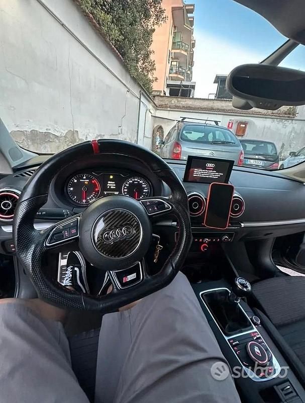 Usata Audi A3 150 CV (110 kW) 2015 Nero