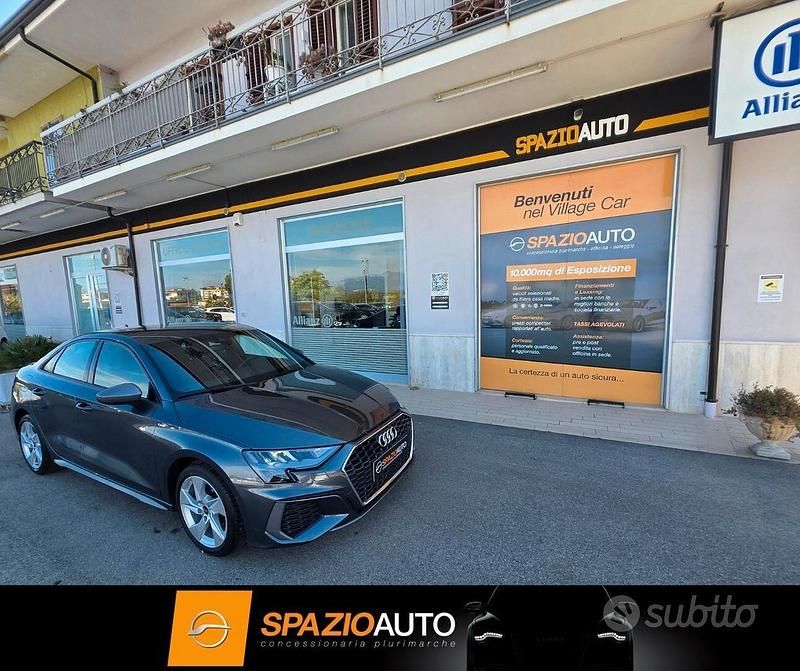 Usata Audi A3 S-Line 150 CV (110 kW) 2022 Grigio Berlina