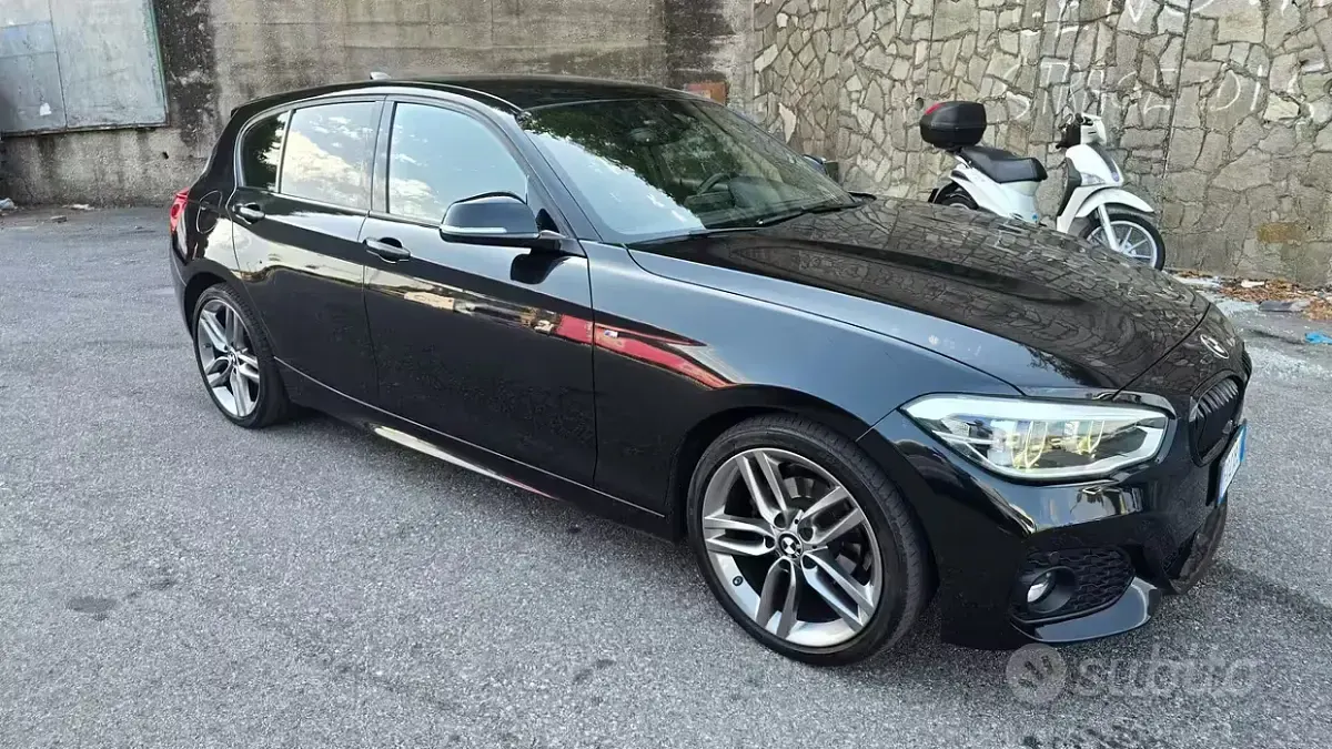 Usata BMW 116 M Sport 116 CV (85 kW) 2017 Nero Utilitaria