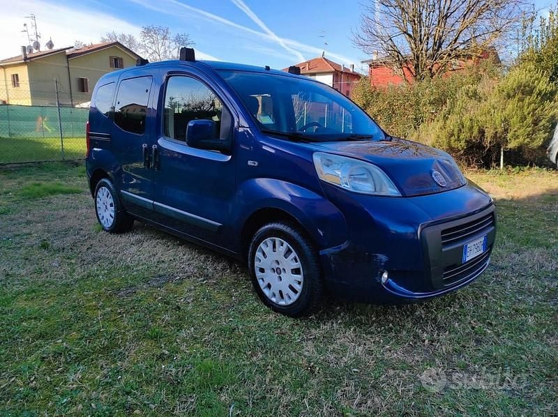 Usata Fiat Qubo Dynamic 77 CV (56 kW) 2011 Blu Monovolume