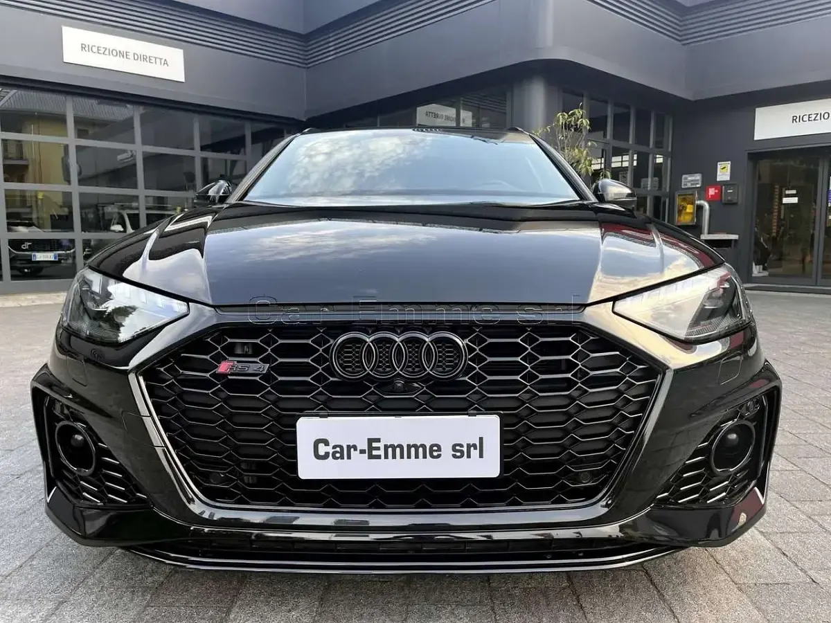 Usata Audi RS4 Ambiente 450 CV (330 kW) 2021 Nero mythos Station wagon