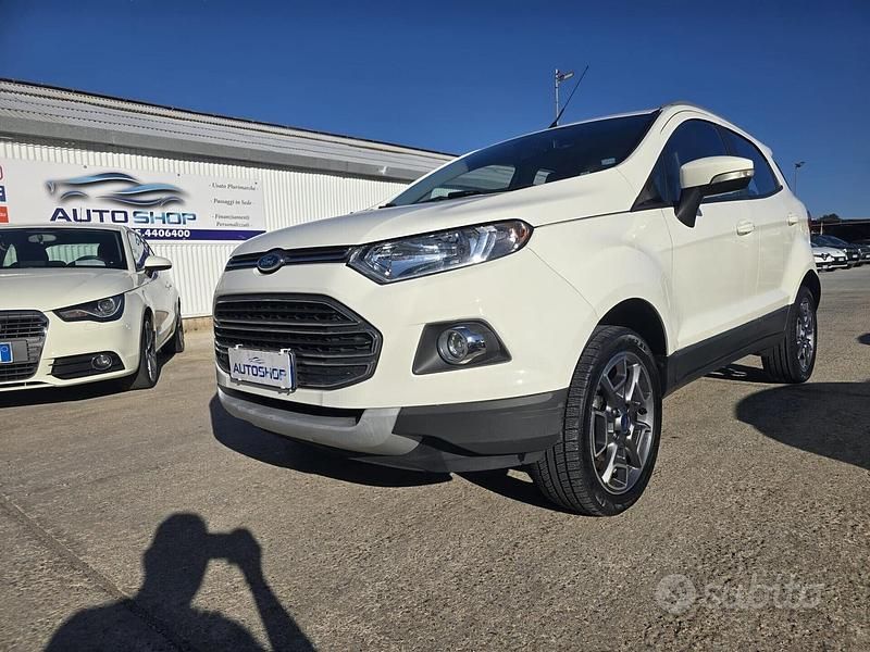 Usata Ford Ecosport 90 CV (66 kW) 2014 Bianco SUV