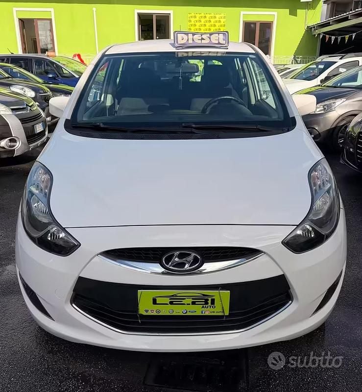 Usata Hyundai ix20 Style 90 CV (66 kW) 2013 Bianco Utilitaria