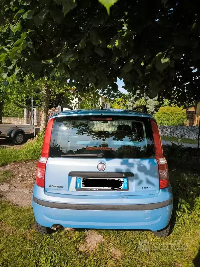 Usata Fiat Panda 2009 Bluazzurro Utilitaria