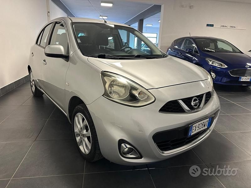 Usata Nissan Micra 80 CV (58 kW) 2015 Grigio Utilitaria